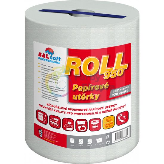 BAL soft 950 papierové utierky v rolke