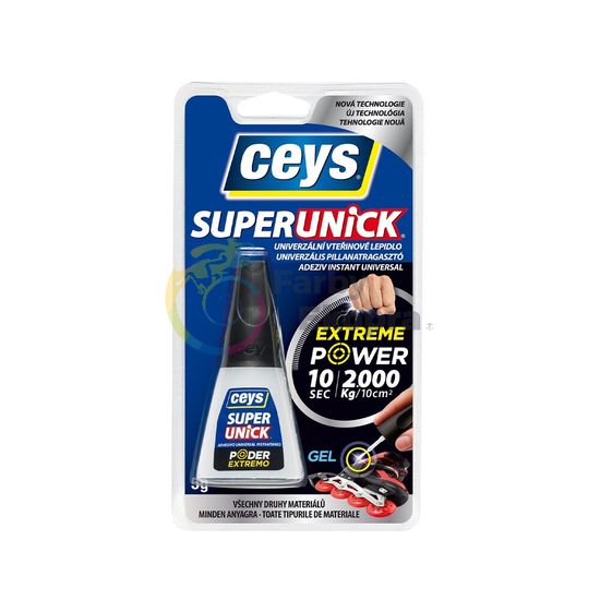Ceys SUPERUNICK - univerzálne sekundové lepidlo, 5g