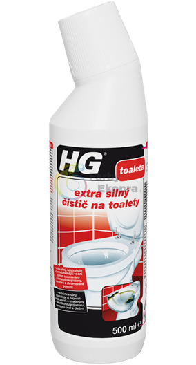 HG extra silný čistič na toalety 500ml