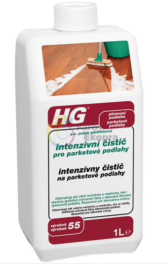 HG intenzívny čistič na parketové podlahy 1l