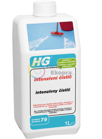 HG intenzívny čistič na podlahy z umelých materiálov 1l