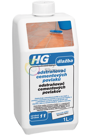 HG odstraňovač cementových povlakov 1l