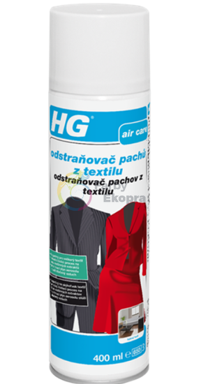 HG odstraňovač pachov z textilu 400ml