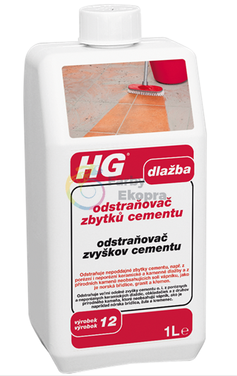 HG odstraňovač zvyškov cementu 1l