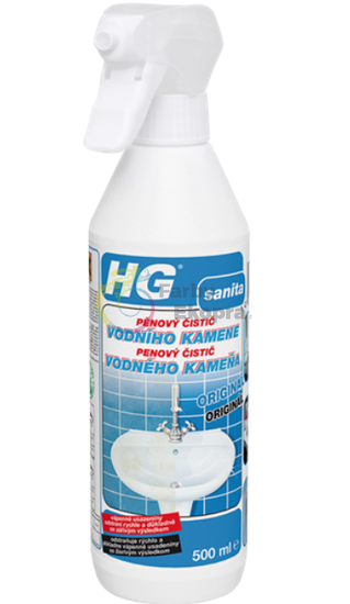 HG penový čistič vodného kameňa 500ml