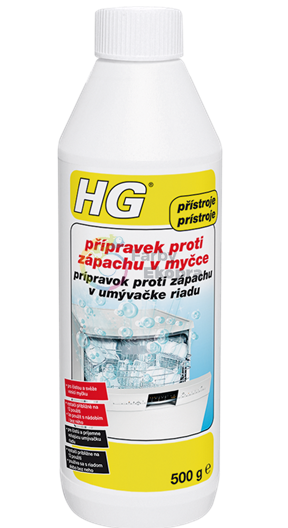 HG prípravok proti zápachu v umývačke riadu 500g
