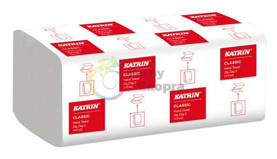 Katrin Classic Hand Towel Zig Zag 2 Handy Pack