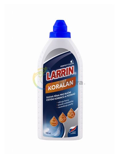 Larrin Koralan pre ručné čistenie kobercov a poťahov, 500 ml
