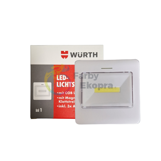 LED svetlo - vypínač Würth