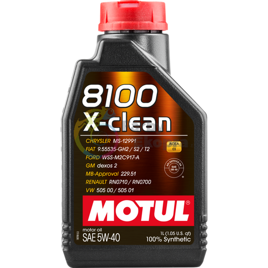 Motul 8100 X-Clean 5W-40 C3 1l
