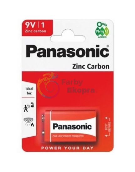 Panasonic Zinc Carbon 9V batéria