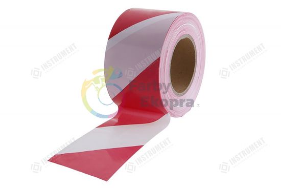 Páska varovacia 250m červeno-biela
