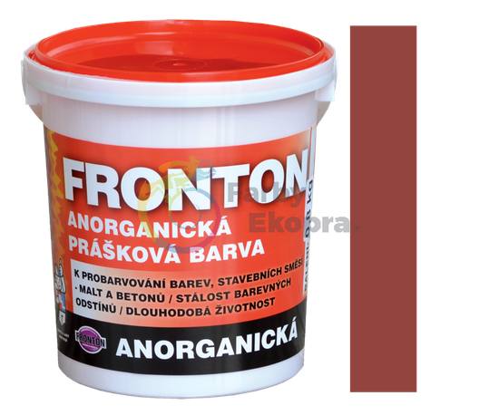 Prášková farba Fronton gaštanový 800 g