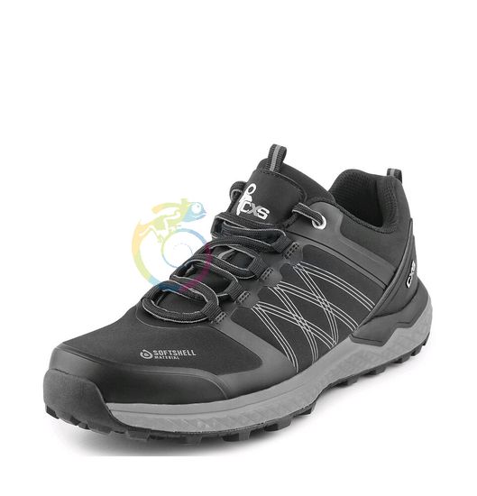 Softshellová obuv CXS SPORT, čierno-sivá
