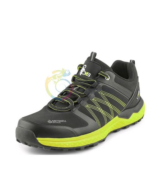 Softshellová obuv CXS SPORT, čierno-zelená
