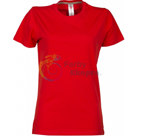 Sunset Lady tričko (červené)