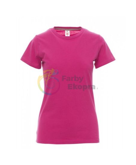 Sunset Lady tričko (ružové tmavé)
