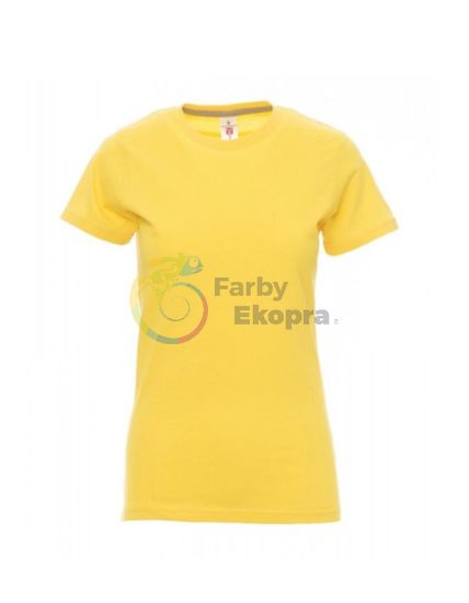 Sunset Lady tričko (žlté)